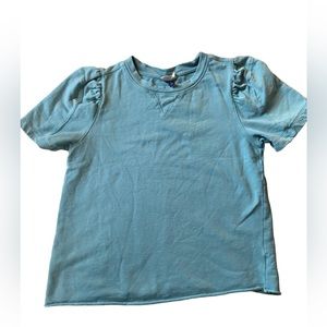 Universal Thread Puffy Sleeve Short Sleeve Shirt size L